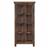 Sunrise Accent Cabinet – 2 Doors with Glass | Rustic Elegance